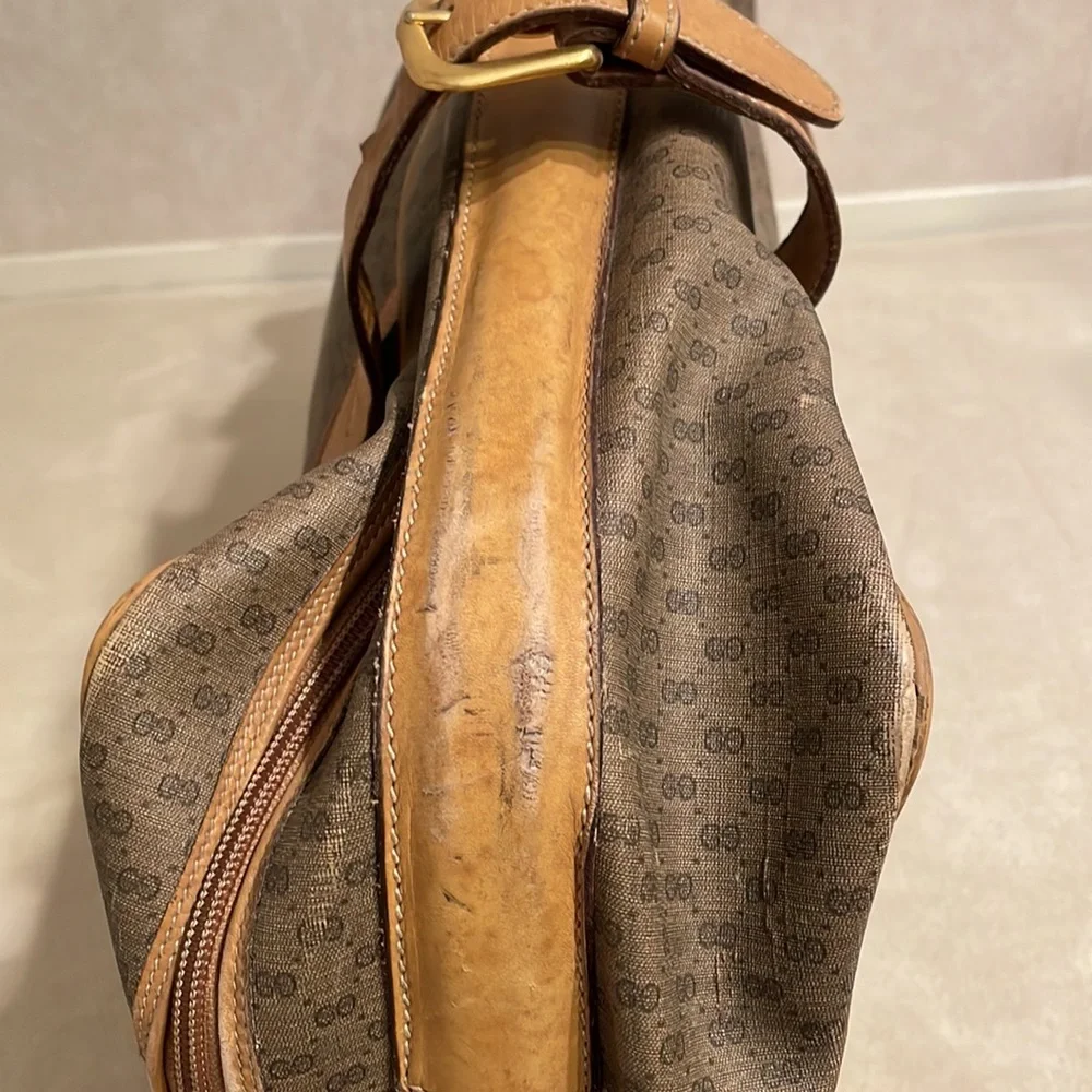 GUCCI VINTAGE large suitcase - Picture 9 of 16